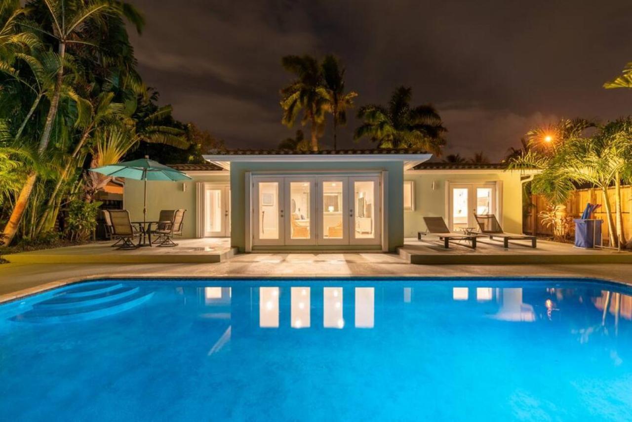 Luxurious Fort Lauderdale Pool Home Dış mekan fotoğraf
